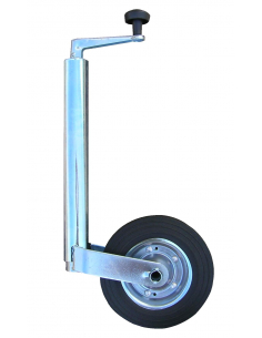 Roue jockey télscopique