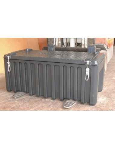 Coffre noir en polyéthulène Coffre noir en polyéthulène