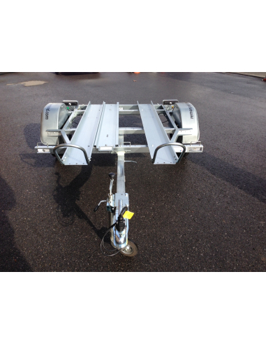 Remorque porte moto 2 rail  Remorque porte moto 2 rail