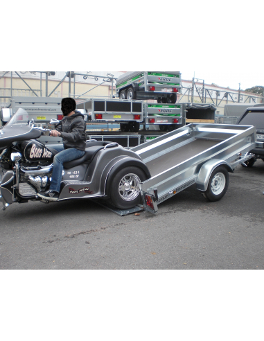 Remorques plateaux multi usages REV300SF Remorques plateaux multi usages REV300SF