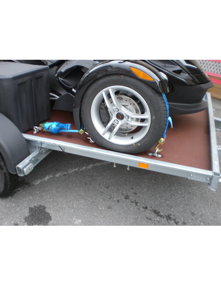 Remorques plateaux multi usages REV300SF