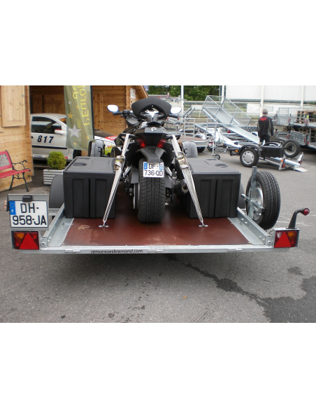 Remorques plateaux multi usages REV300SF