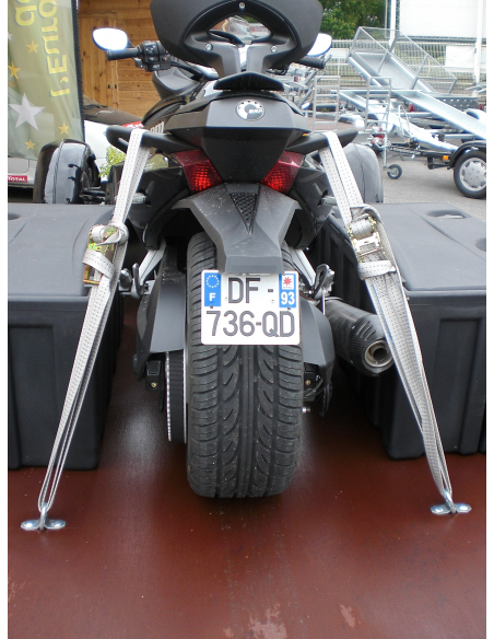 Remorques plateaux multi usages REV300SF