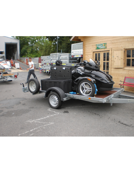 Remorques plateaux multi usages REV300SF