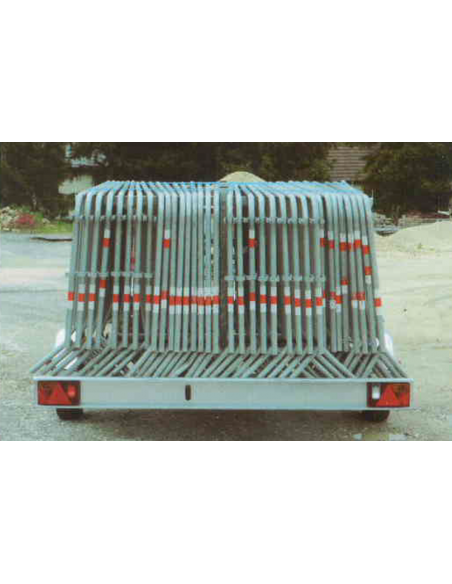 Remorque Porte Barrière x38