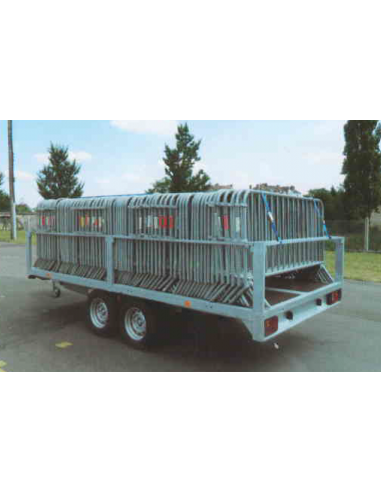 Remorque Porte Barrière x70 Remorque Porte Barrière x70