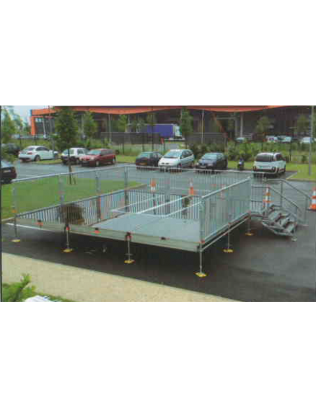 Remorque Porte Podium