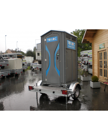 Remorque toilette autonome roulant Remorque toilette autonome roulant