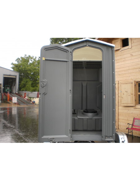Remorque toilette autonome roulant