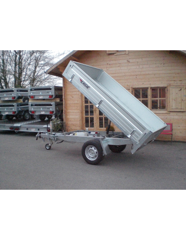 Remorque Benne ERDE EXPERT BE 150 MANU Remorque Benne ERDE EXPERT BE 150 MANU