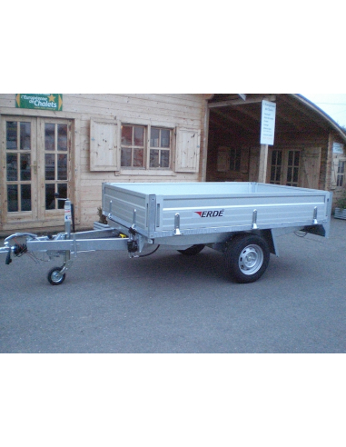Remorque Benne ERDE EXPERT BE 150 MANU Remorque Benne ERDE EXPERT BE 150 MANU