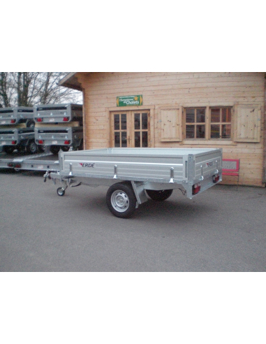 Remorque Benne ERDE EXPERT BE 150 MANU Remorque Benne ERDE EXPERT BE 150 MANU
