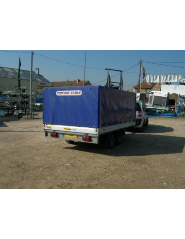 Remorque roues dessous 2611 Remorque roues dessous 2611