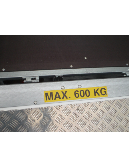 Remorque fourgon Hayon ref 313813