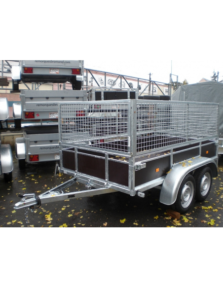 Remorque ERDE EXPERT bois type LCB252 bois