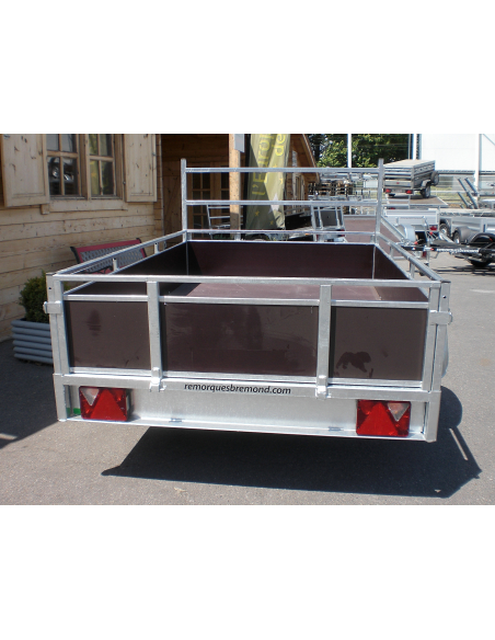 Remorque ERDE EXPERT bois type LCB252 bois