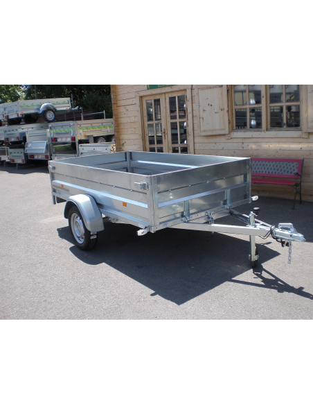 Remorque ERDE EXPERT LCA201 acier galva
