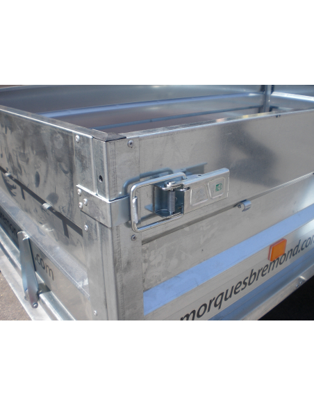 Remorque ERDE EXPERT LCA201 acier galva