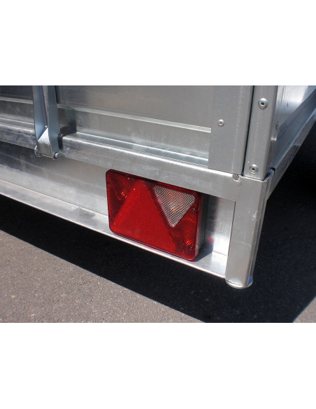 Remorque ERDE EXPERT LCA201 acier galva