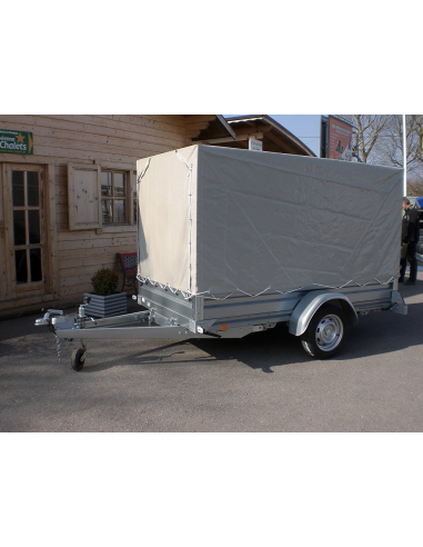 Remorque plateau PLM 150F de ERDE... Remorque plateau PLM 150F de ERDE...