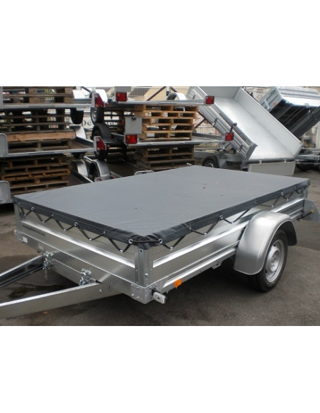 Remorque plateau PLM 150F de ERDE EXPERT