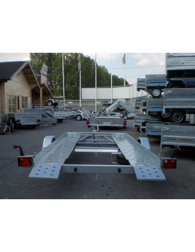Remorque porte-voiture Trigano /... Remorque porte-voiture Trigano /...