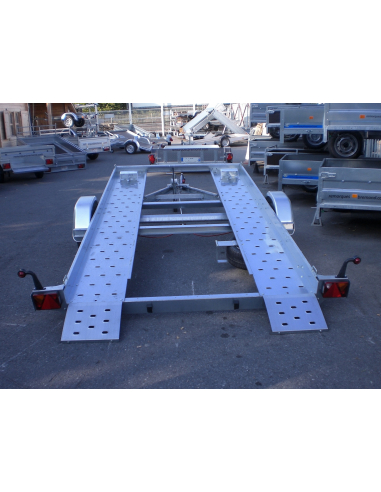 Remorque porte-voiture Trigano /... Remorque porte-voiture Trigano /...