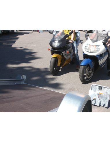 Remorque plateau PLM 150F de ERDE... Remorque plateau PLM 150F de ERDE...