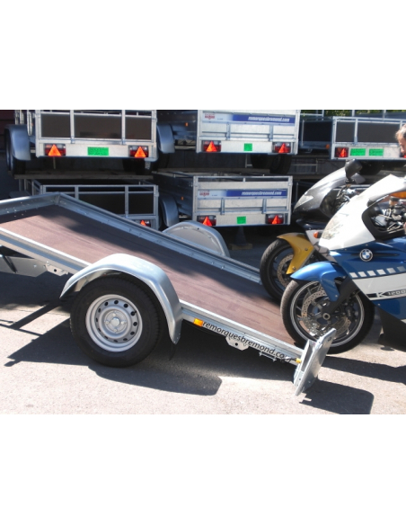 Remorque plateau PLM 150F de ERDE EXPERT