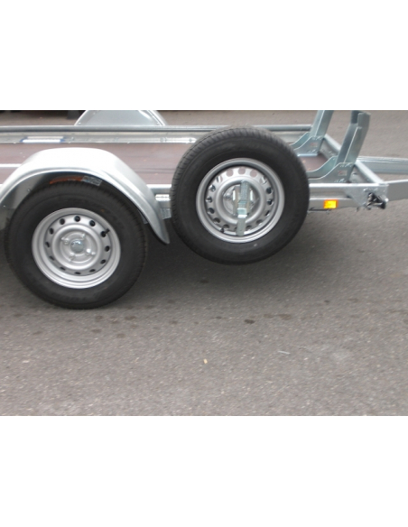 Remorque plateau PLM 150F de ERDE EXPERT