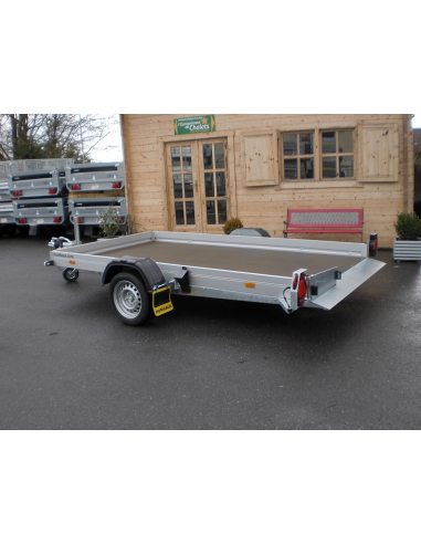 Remorque HUMBAUR plateforme SENKO