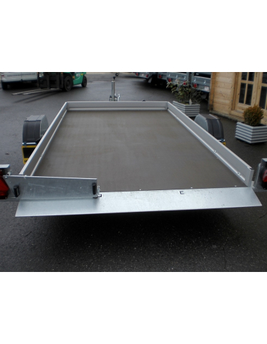 Remorque HUMBAUR plateforme SENKO