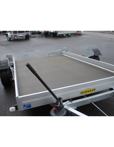 Remorque HUMBAUR plateforme SENKO
