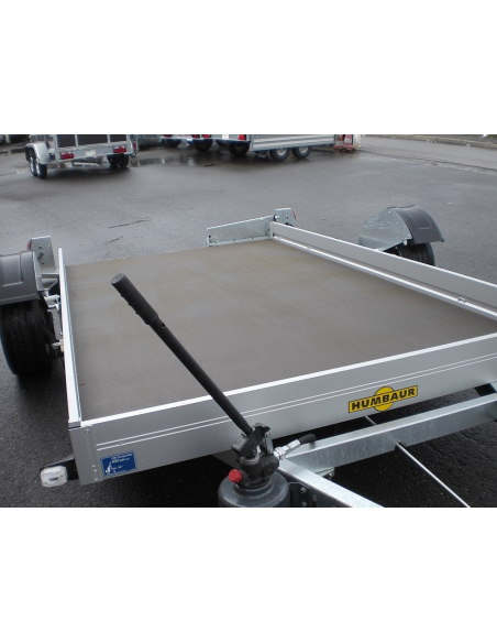 Remorque HUMBAUR plateforme SENKO