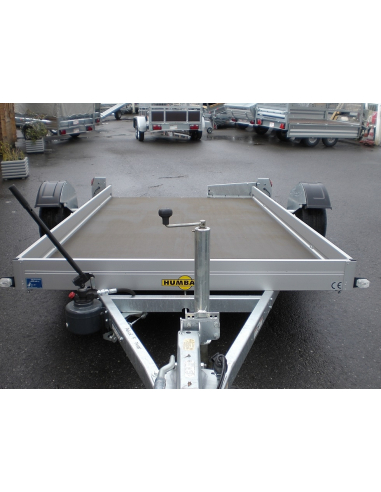 Remorque HUMBAUR plateforme SENKO