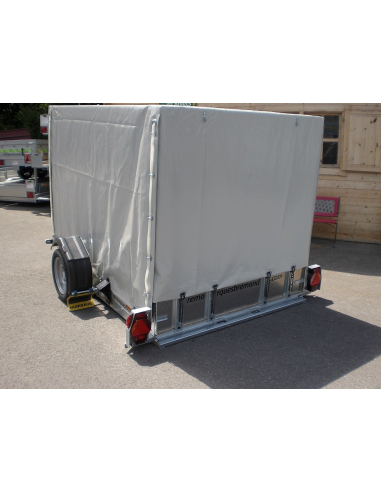 Remorque HUMBAUR plateforme SENKO