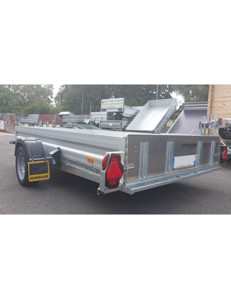Remorque HUMBAUR plateforme SENKO