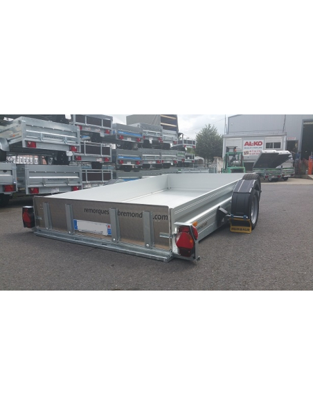 Remorque HUMBAUR plateforme SENKO