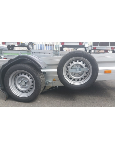 Remorque HUMBAUR plateforme SENKO