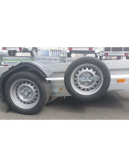 Remorque HUMBAUR plateforme SENKO