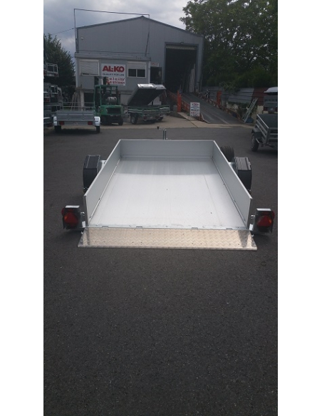 Remorque HUMBAUR plateforme SENKO