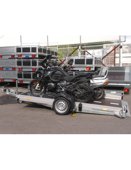 Remorque HUMBAUR plateforme SENKO