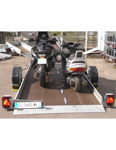 Remorque HUMBAUR plateforme SENKO