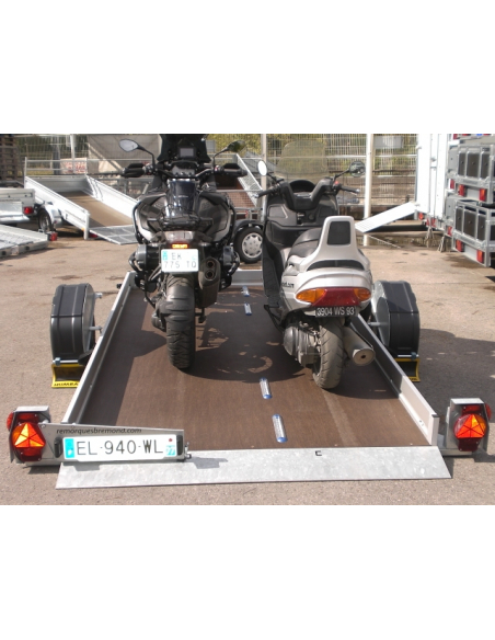 Remorque HUMBAUR plateforme SENKO