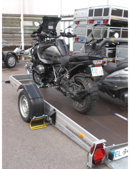 Remorque HUMBAUR plateforme SENKO