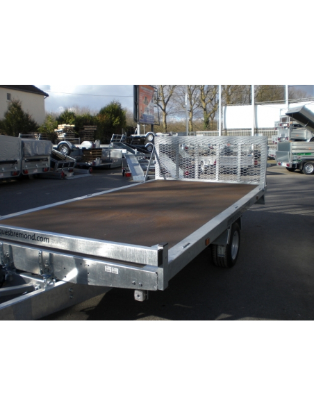 Remorque plateau Lider