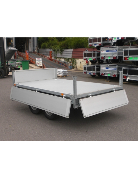 REMORQUE BENNE ERDE EXPERT BE 152 ELEC