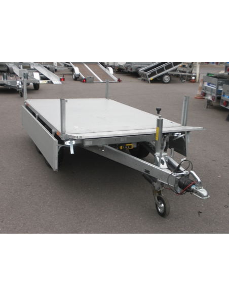 REMORQUE BENNE ERDE EXPERT BE 152 ELEC