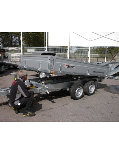 Remorque Benne ERDE EXPERT BE 162 MANU Remorque Benne ERDE EXPERT BE 162 MANU
