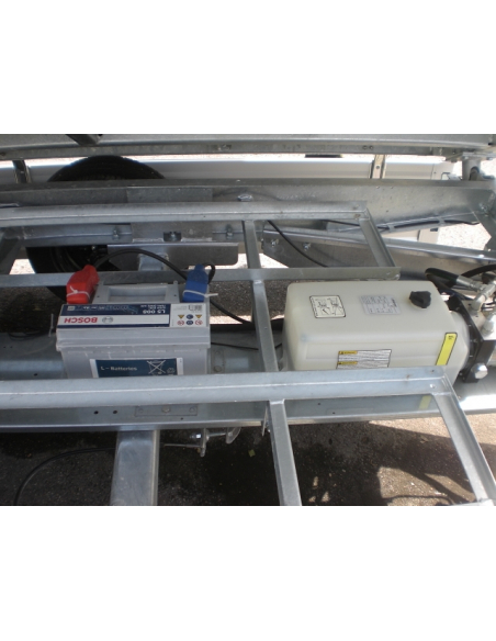 Remorque tri benne ERDE EXPERT BE162TBMANU